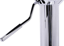 Set di 2 sgabelli da bar, altezza regolabile (60 – 80 cm) per sala da pranzo, bistrot, bar, colore: grigio