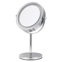 YYSYN Specchio per Illuminazione A Specchio in Metallo con Ingrandimento 10x