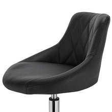 WOLTU BH241sz-2 Coppia Sgabelli da Bar Casa Sedia Alta per Cucina con Schienale in Ecopelle Nero, senza Poggiapiedi