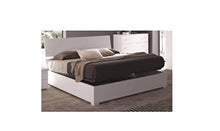 FELVER CASA & CO Letto Matrim. Egos con Cont. Bianco, Matrimoniale