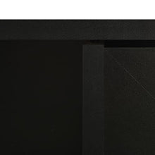 vidaXL Armadietto a Specchio Nero 66x17x63 cm in MDF