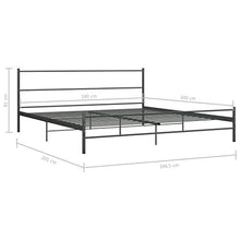 SKM Giroletto Grigio in Metallo 180x200 cm (20.2kg)