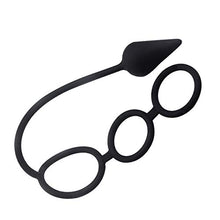Anello in Silicone a tre Catene con Anello Per Mouse Anello per Mouse in Silicone con Occhio di Pecora