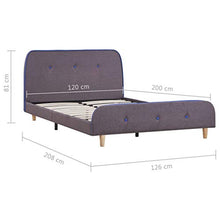 SKM Giroletto Grigio Talpa in Tessuto 120x200 cm (26.95kg)