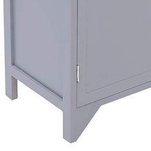 SKM Armadietto Grigio 60x30x75 cm in Legno di Paulownia