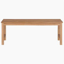 BIGTO - Panca da Giardino in Legno massello di Teak