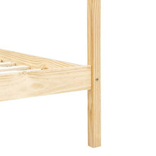 SKM Giroletto con Baldacchino 2 Cassetti in Legno di Pino 100x200cm