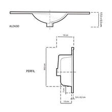 Arkitmobel 305910O - Lavabo in ceramica (80 cm)