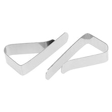 Nikunty - Mollette da Tavolo per Picnic, 4 Pezzi, in Acciaio Inox