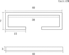 Melairy Bagno Portasciugamani 40CM Autoadesivo Per Porta Salviette in Acciaio Inossidabile Porta Asciugamano Spazzolato