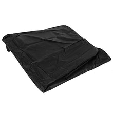 Fodera per sedia, copertura per sedia a dondolo sospesa da giardino impermeabile per esterni, nera 230x200cm