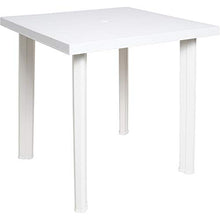Dmora Tavolo componibile Rettangolare, Made in Italy, 80 x 75 x 72 cm, Color Bianco