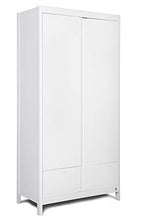YappyKids YappyClassic - Armadio con due ante e cassetto, colore: Bianco
