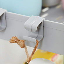 LPW Carrello da Cucina, 4 Scaffale per Cucina, Bianca Portaoggetti Scaffalatura,Carrellino Salvaspazio,Carrellino per Bagno Plastica,Grigio,A