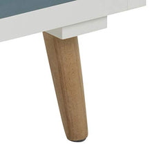 AC Design Furniture Comodino, Pino, Bianco