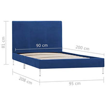 SKM Giroletto Blu in Tessuto 90x200 cm (20kg)