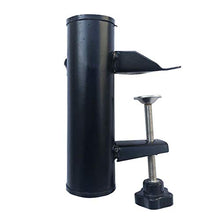 WOWOWO Supporto per ombrellone Durevole per parapetto da Balcone Quadrato con Clip Fissa per ombrellone da Giardino
