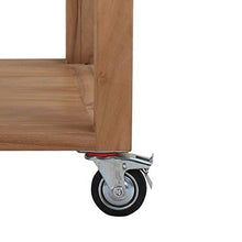 Teako Design Carmelo 2 - Carrello da Servizio, 90 cm