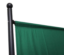 QUICK STAR 2 Pezzi Paravento da Giardino 180 x 178 cm Divisorio in Tessuto Balcone Protezione della Privacy Verde