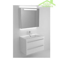 RIHO - Set mobile e lavabo Bellizzi set 06 80 x 45 x 60 cm moderno Bois Mélaminé