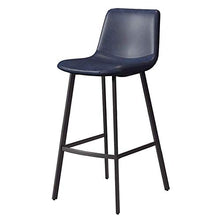 Sgabelli Alti in Metallo Moderni Cucina Colazione Bar Sedia Contatore Casa Sgabelli da Bar con Sedile in Pelle PU Altezza 65 / 75cm per Sala da Pranzo caffè Bistro Pub