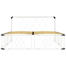 SKM Giroletto Bianco in Metallo 140x200 cm (25.5kg)