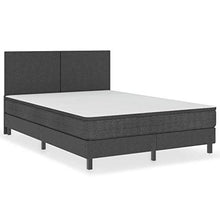 FAMIROSA Letto a Molle Grigio Scuro in Tessuto 160x200 cm-4709