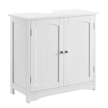 [en.casa] Armadio da Bagno per lavabo - 60x60x30cm - Bianco