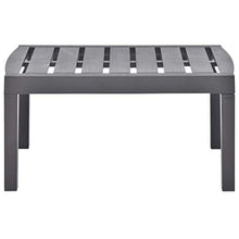E E-NICES Tavolo da Salotto per Giardino Moca 78x55x38 cm in Plastica