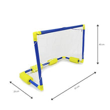 Outdoor Toys. Set di set da porteria di Waterpolo con palla gonfiabile e pompa a mano