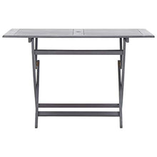 vidaXL Set da Pranzo per Giardino 5 pz Legno Massello di Acacia Grigio