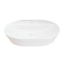 VE.CA-Italy LAVABO da APPOGGIO Elegance 60 CM in Ceramica Bianca ARREDO Bagno Design Alta QUALITA'