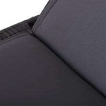 Outsunny Cuscino per Sdraio Lettino Prendisole da Giardino 198x53x5cm Grigio