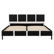 SKM Giroletto Nero e Bianco in Similpelle 160x200 cm (26.75kg)