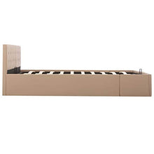 SKM Giroletto Idraulico Cappuccino Similpelle 180x200cm