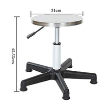 LIZHIQIANGdiaodeng 5 Artiglio Ruota lavoro Sgabello supporto stabile Muto Ruota Esperimento Computer Piccolo Work Bench 4555 centimetri / 5060 centimetri (Colori: Acciaio inox, Dimensioni: 5060 centim