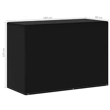 E E-NICES Copertura da Giardino con 6 Occhielli per Barbecue 180x80x125cm
