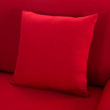 Cafopgrill Copridivano Elastico Antiscivolo per Divano Elastico sfoderabile Copridivano per Divano in Tessuto Elastico/Due/Tre/Quattro posti Rosso(2 Seater ：145-185cm)