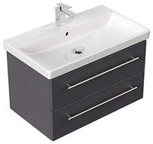 Mueble de baño con Lavabo Villeroy & Boch Avento 80 cm antracite satinato