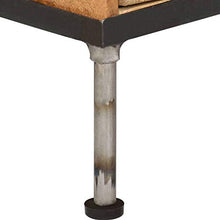 mewmewcat Cassettiera 45x35x106 cm in Legno Massello di Mango