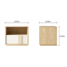 Comodino Moderno Minimalista Verde mobili Camera da Letto Mini Letto Piastra Armadio di stoccaggio carico 300 kg-0,51x0,39x0,42 m FANJIANI