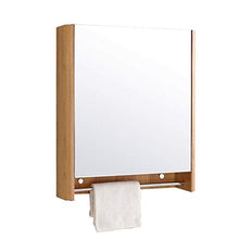 Armadietti a specchio Bagno Acciaio Inossidabile Bagno Governo di Immagazzinaggio Open Specchio Camera da Letto Dressing Table Specchio Governo Piazza Specchio Bagno