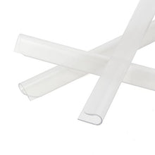 FullBerg, 24 strisce di protezione per la privacy, in PVC, trasparenti