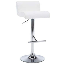 FAMIROSA Sgabelli da Bar 2 pz Bianchi in Similpelle-6859