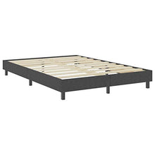 FAMIROSA Letto a Molle Grigio Scuro in Tessuto 160x200 cm-4713