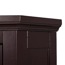 Teamson Home Mobile Bagno D'Angolo Da Legno Armadietto Marrone ELG-596
