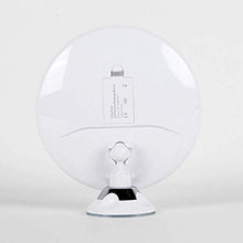Specchio per Il Trucco, Specchietti per Il Trucco, LED con Ventosa LED Rotondo con Ventosa Rotante Specchio Alimentato A Batteria Specchio per Trucco 10X