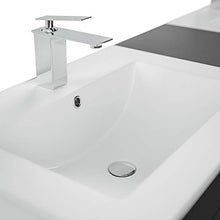 Mobile bagno Roma nero satinato