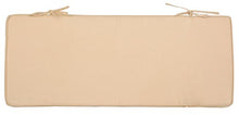 Esschert Design Cuscino Esterno da Panchina Giardino 98,5x39,5 cm Beige MF019