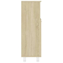 Armadio per il bagno, in rovere Sonoma 30 x 30 x 95 cm